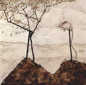 Egon Schiele Landscape
